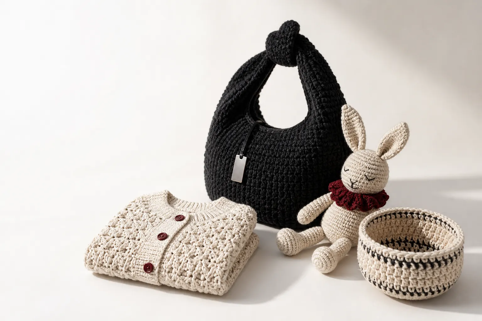 A curated collection of JoLi Atelier crochet pieces